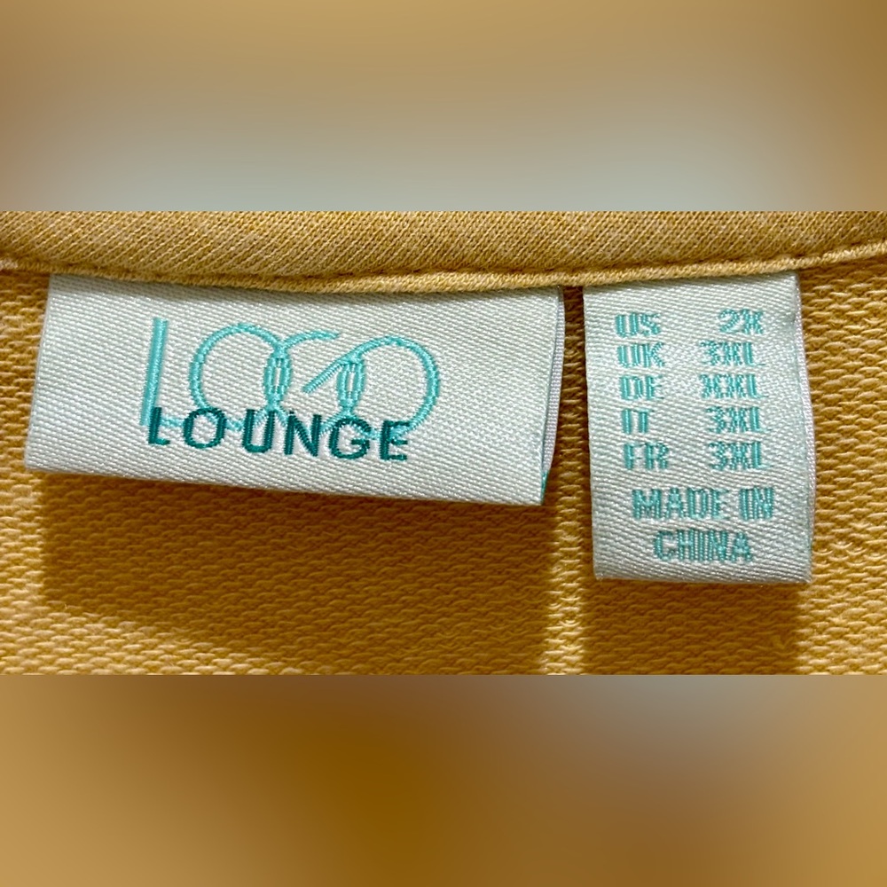 LOGO Yellow Lace Accent Jacket 2X - Picture 5 of 6